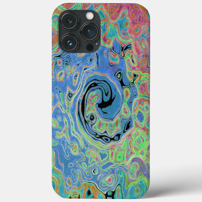 Rolha de Abstrato com rolha azul de aquarela com r (Verso)