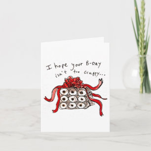 Roll no Dia B   Cartão de aniversário de quarenten