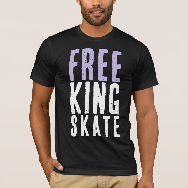 Roller Derby Freaking Skate T-shirt (Frente)