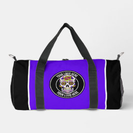 Roller Derby Logo Purple Black Team Name Uniform
