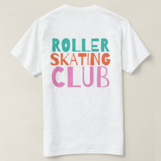 Roller Skating Club T-Shirt (Apenas Branco)