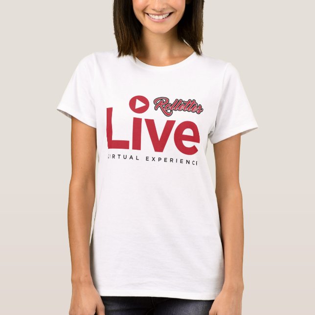 Rollettes Experimentam a camiseta do Virtual Live (Frente)