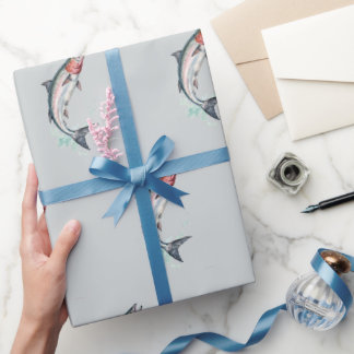 Rolo de Papel de Presente Minimalista Nórdico de S