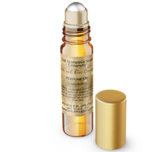 Rolo de perfume Ouro e Brilho etiqueta