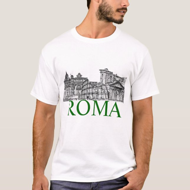 ROMA esteve lá em t-shirt (Frente)