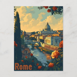 Roma Eterna: Cartão Postal Antigo