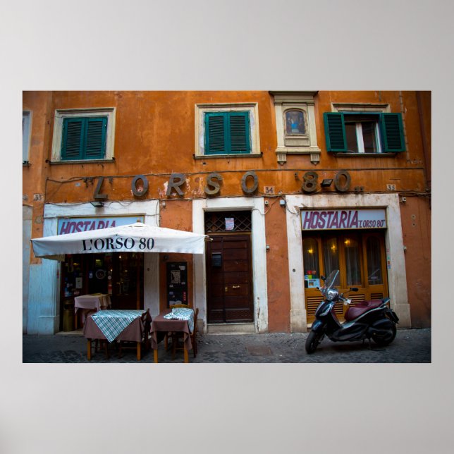 Roma, Itália Poster (Frente)