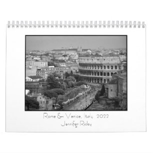 Roma & Veneza, Itália - Calendário 2022