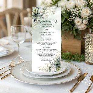Romance Boêmio Poeira Verde Programa de Casamento 