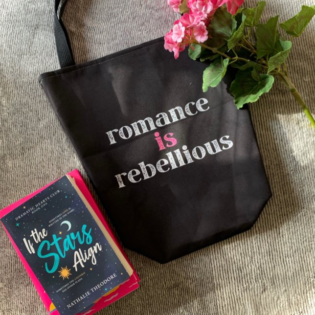 Romance é o Saco de Tote Rebelde (The perfect tote for romance readers!)