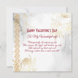Romanichel Love Cita Floral Dourado Wife Namorados