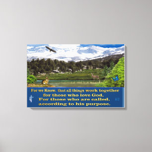Romanos 8:28 canvas