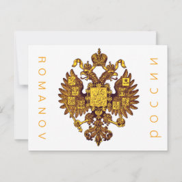 ROMANOV DA RÚSSIA Cartão postal