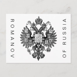 ROMANOV DA RÚSSIA Cartão Postal