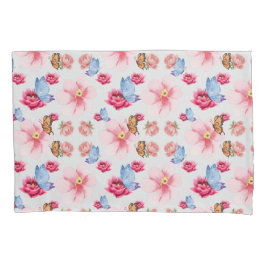 Romantic flowers in cottage garden