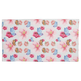 Romantic flowers in English cottage garden