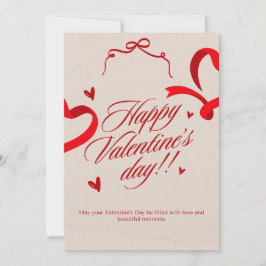 Romantic Valentine’s Day Card – Elegant Love Desig