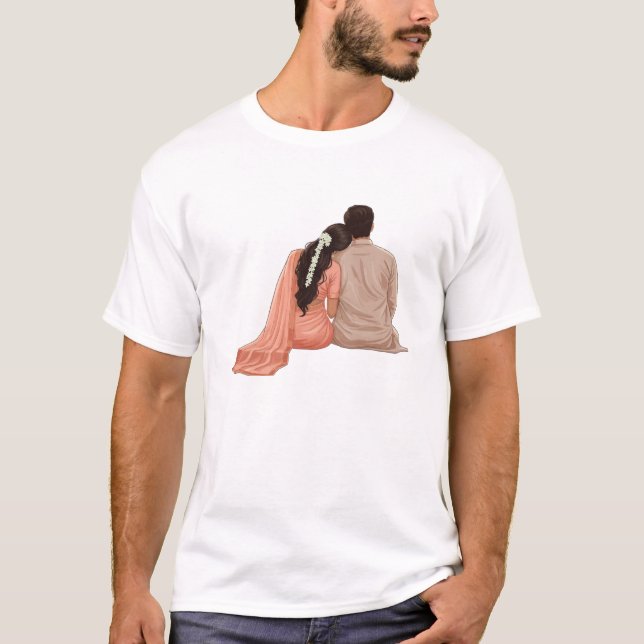 Romantic Valentine’s Day Quote T-Shirt (Frente)