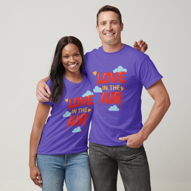 Romantic Valentine’s Day T-Shirt (Unissex)