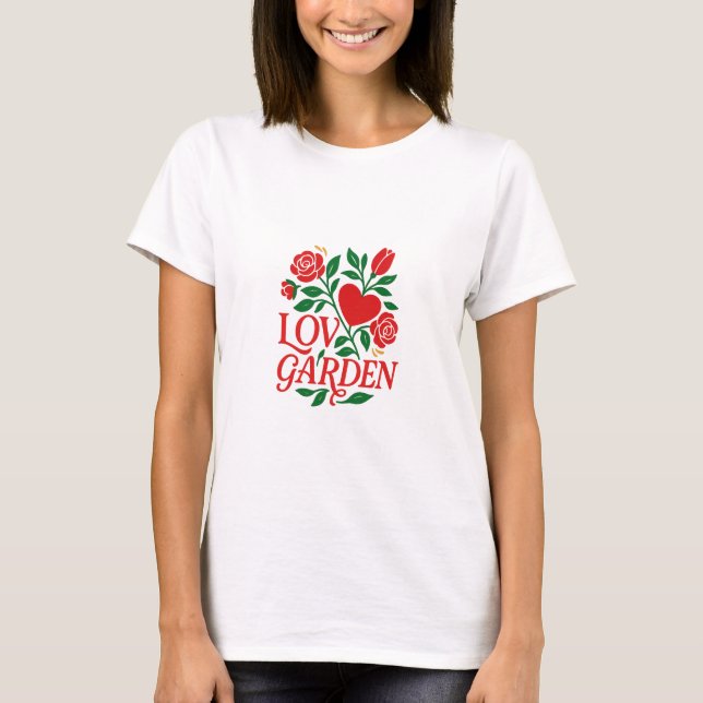 Romantic Valentine’s Day T-Shirt (Frente)