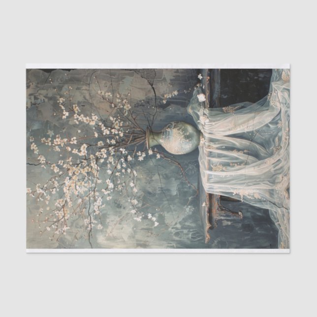 Romântica, A Vida Estática, Moody Florals, Papel T (Frente )