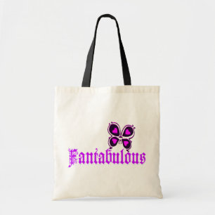♔Romântica-Borboleta Fantabulosa Bolsa Tote Econôm
