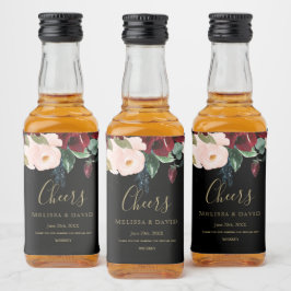 Romântica Borgonha, Rosa, Azul e Preto