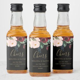 Romântica Borgonha, Rosa, Azul e Preto