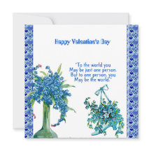 Romântica Citação de Amor Sweetheart Floral Vase P