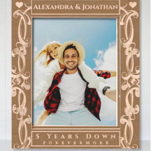 Romântica - Duas Foto de Casamento Recém-Casado