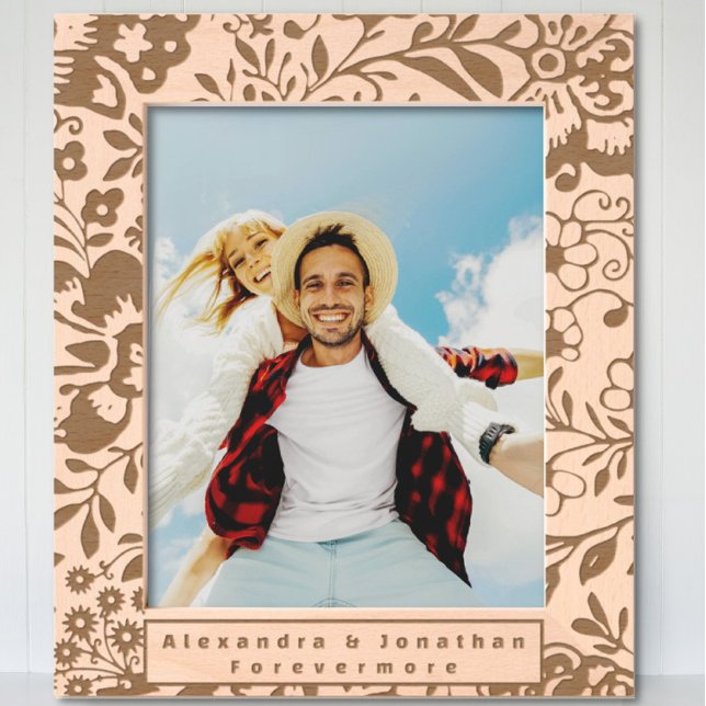 Romântica Floral NewlyWedd (Criador carregado)