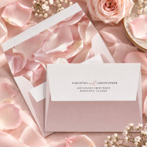 Romântico Casamento de Pétalas de Rosa Cor-de-Rosa