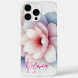 Romântico Pastel Cor-de-rosa - Floral Personalizad