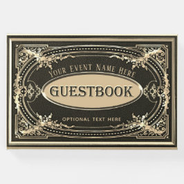 Romântico Vintage - Livro de Convidados