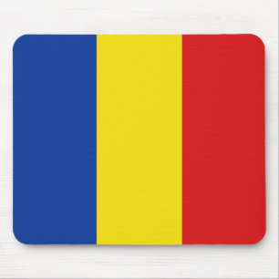 Romênia Flag Mousepad