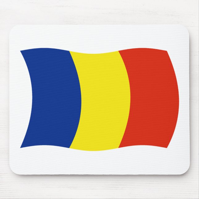 Romênia Flag Mousepad (Frente)
