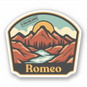 Romeo, Adesivo Colorado