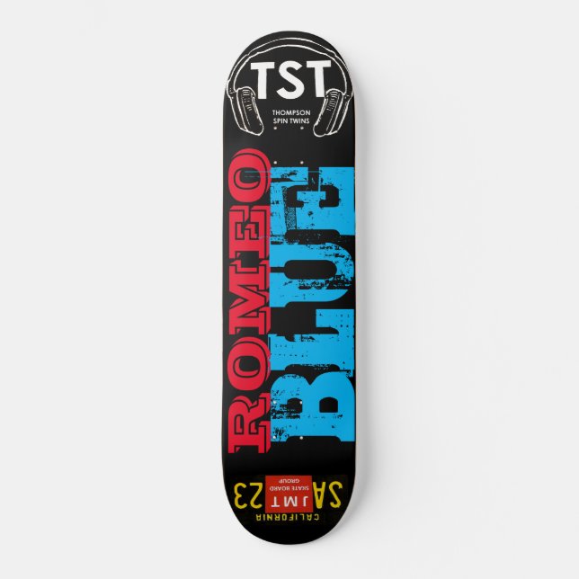 ROMEO BLUE / skate TST (Frente)