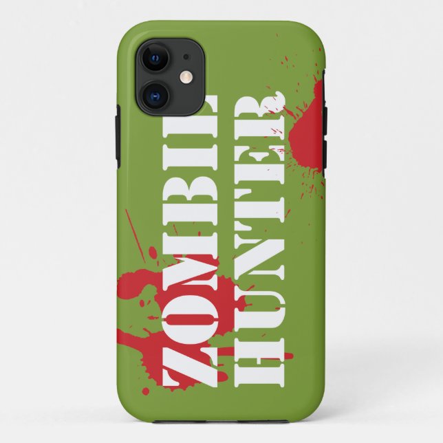 Romero Zombie Hunter iPhone 5 Capa de gabinete (Verso)