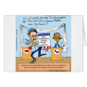 Romney Tenta Zingers em Presentes e Cartões Engraç