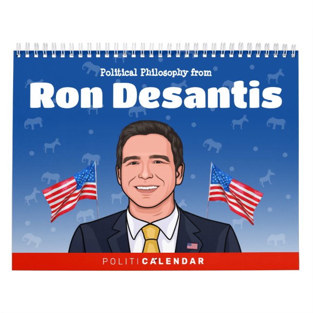 Ron Desantis Calendário Político do Humor (Capa)
