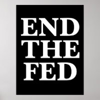 RON PAUL FIM DO POSTER FED