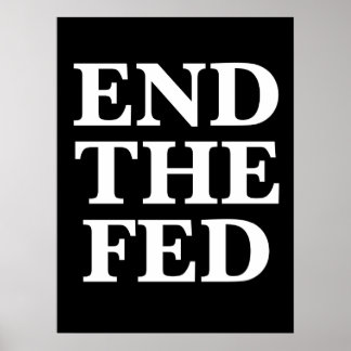 RON PAUL FIM DO POSTER FED