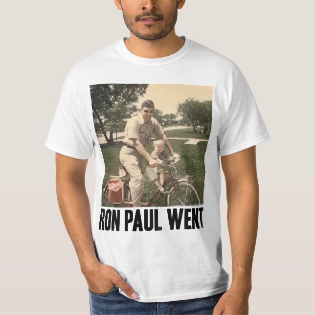 Ron Paul foi t-shirt (Frente)