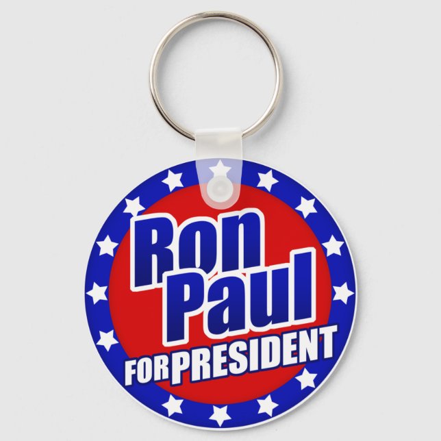 Ron Paul para o Presidente Chaveiro (Frente)
