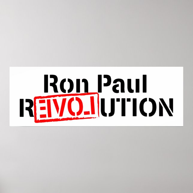 Ron Paul Poster Banner (Frente)