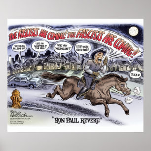 Ron Paul Revere o poster