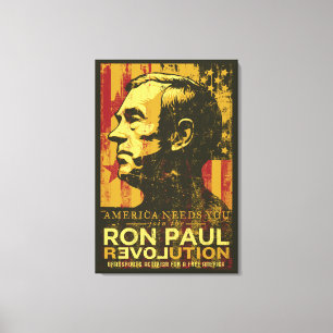 Ron Paul Revolution Canvas