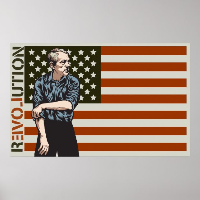 Ron Paul Revolution Poster (Frente)