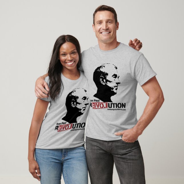 Ron Paul Revolution T-Shirt (Unissex)